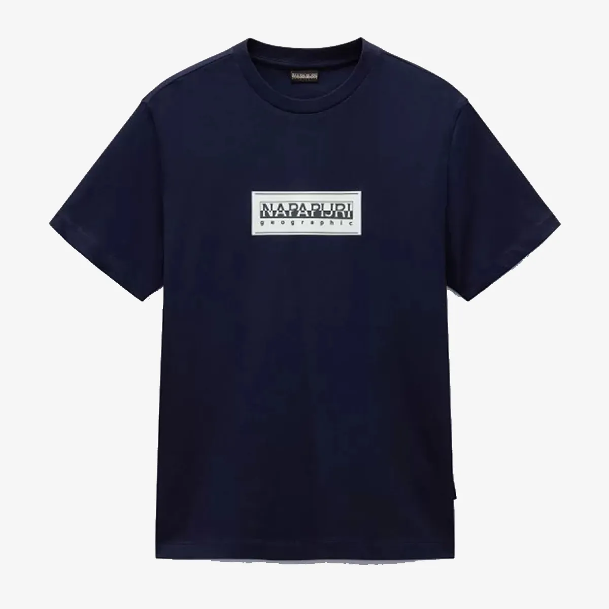 NAPAPIJRI Tricou S-BOX LOGO SS 176 BLU MARINE 