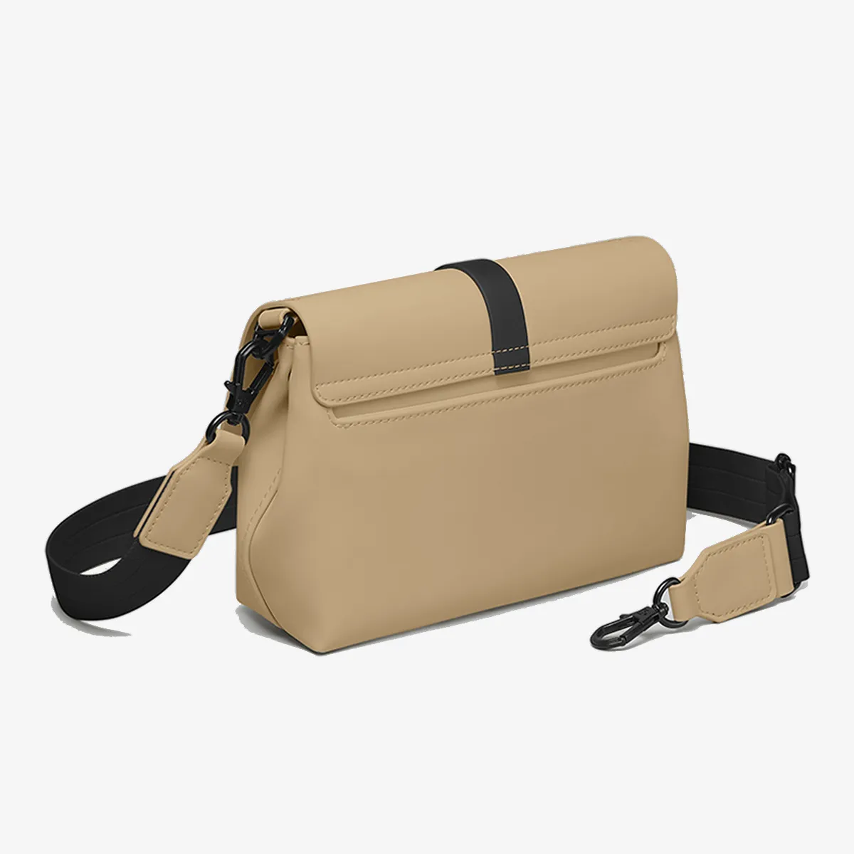 Gaston Luga GEANTA MICA Spläsh Crossbody Bag - Latte 