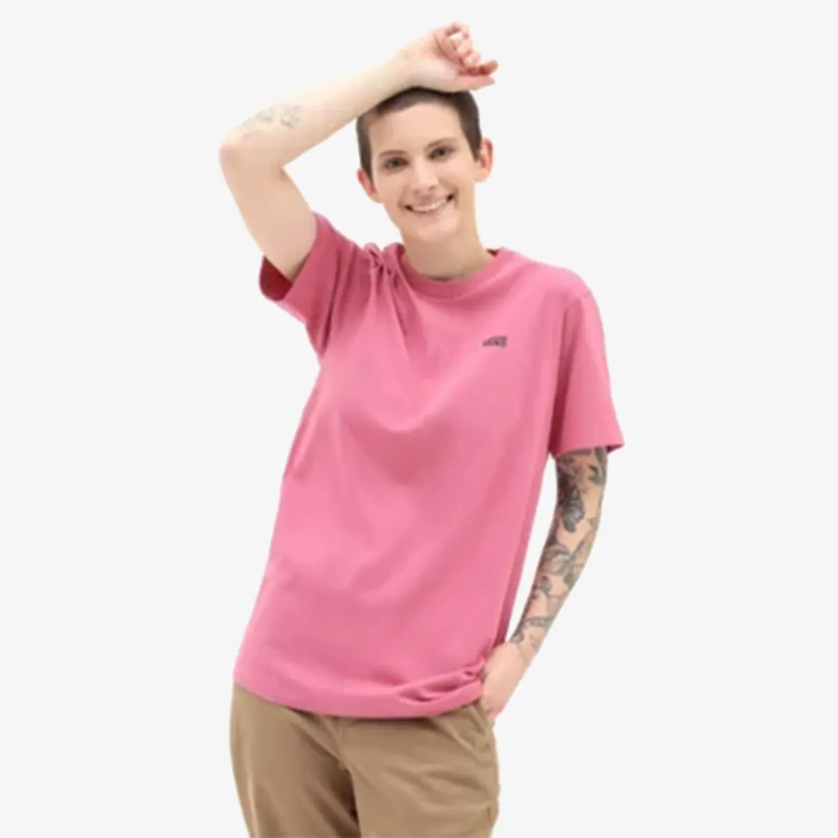 VANS Tricou LEFT CHEST LOGO TEE EM 