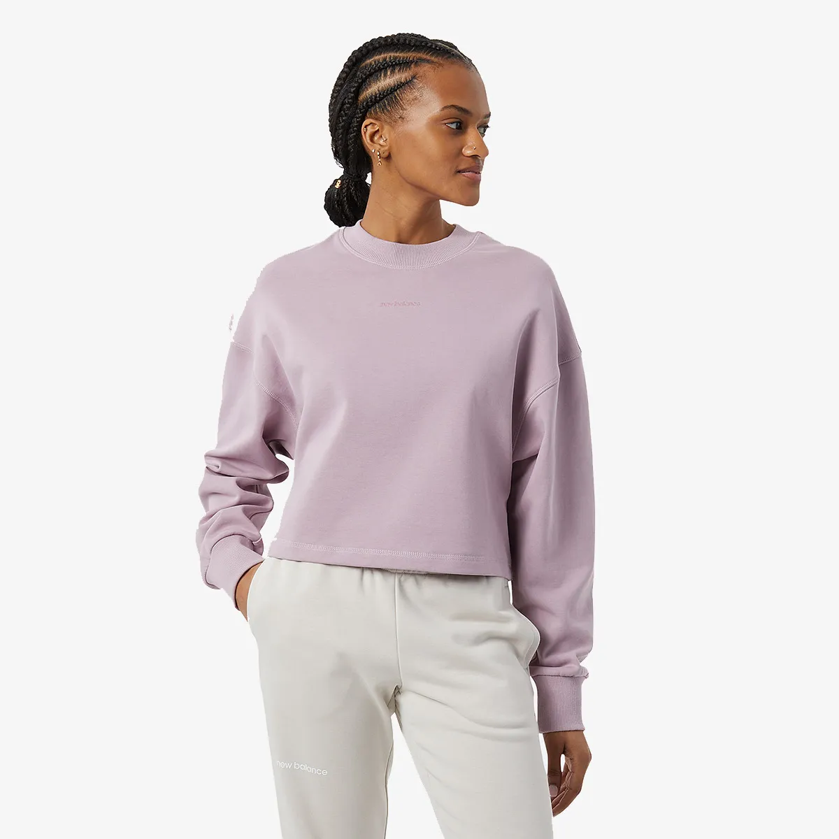 NEW BALANCE Hanorac NB Athletics Nature State Crew 