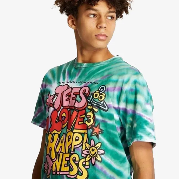 CONVERSE Tricou JOE FRESH GOODS T-SHIRT, TIE DYE 