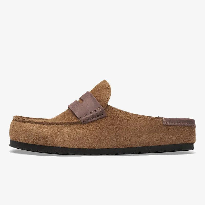 BIRKENSTOCK Papuci Naples Wrapped LEVE/LEOI Dark Tea