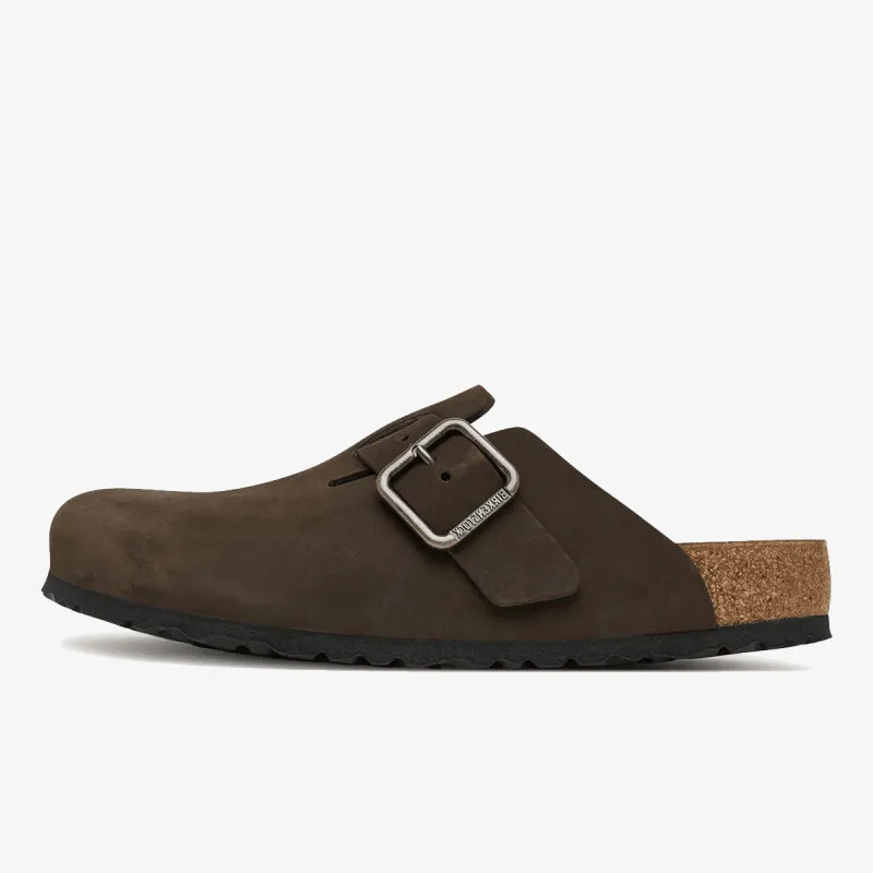 BIRKENSTOCK Papuci Boston WB LENB Mocca