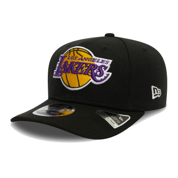NEW ERA Sapca LA Lakers Black 9FIFTY Stretch Snap Cap  