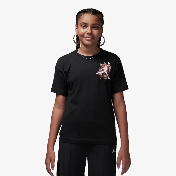 JORDAN Tricou JDG FLORAL JUMPMAN SS TEE
