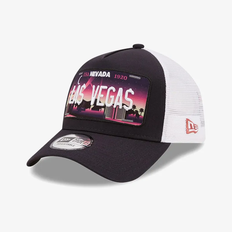NEW ERA Sapca KAPA LICENSE PLATE TRUCKER NEWERA NVYWHI