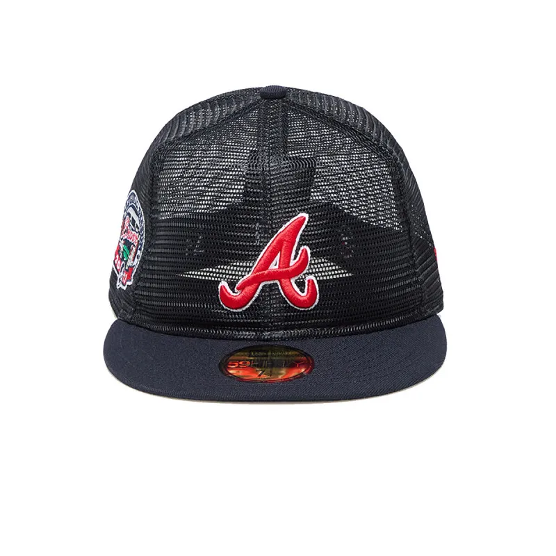 NEW ERA Sapca MLB 59FIFTY MESH PATCH ATLBRA NVY