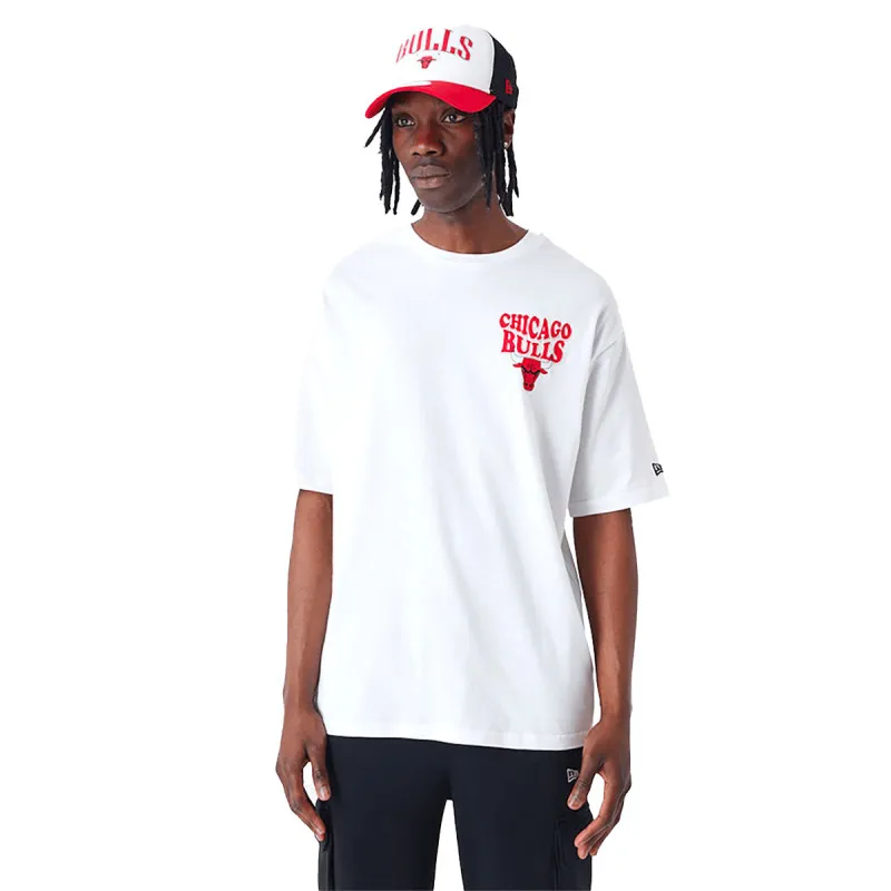 NEW ERA Tricou NBA SCRIPT OS TEE CHIBUL  WHIFDR 