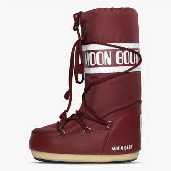 MOON BOOT Ghete MB ICON NYLON BURGUNDY 