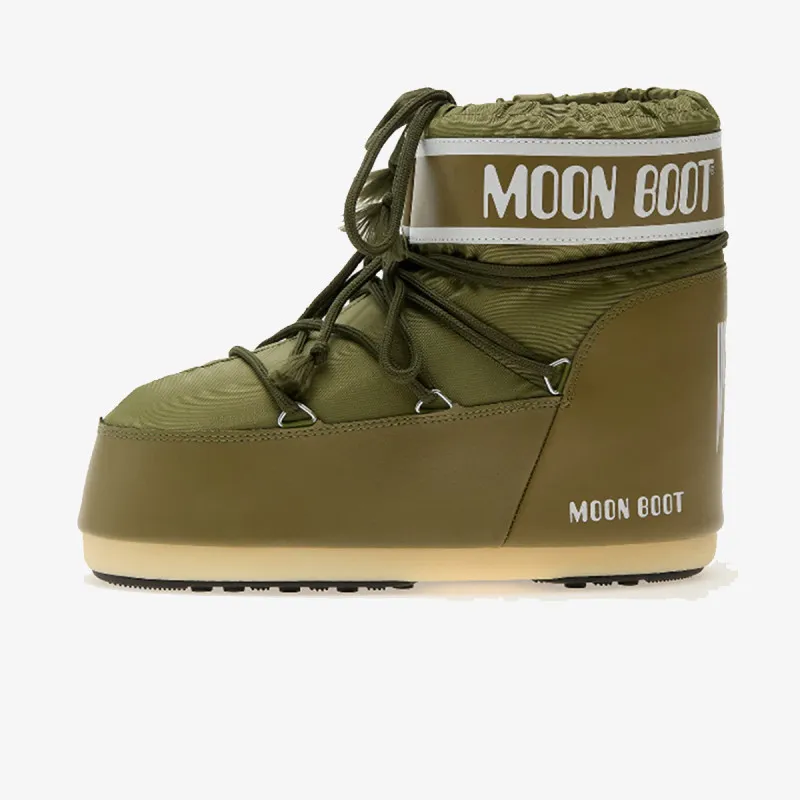 MOON BOOT Ghete MB ICON LOW NYLON KHAKI