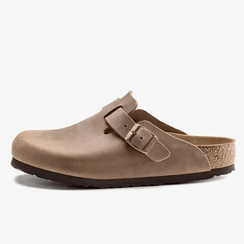BIRKENSTOCK Papuci Boston LEOI Tabacco Brown 