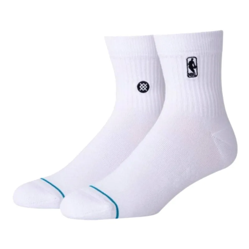 STANCE Sosete A356A20LOG-WHT STANCE LOGOMAN ST QTR QUA 