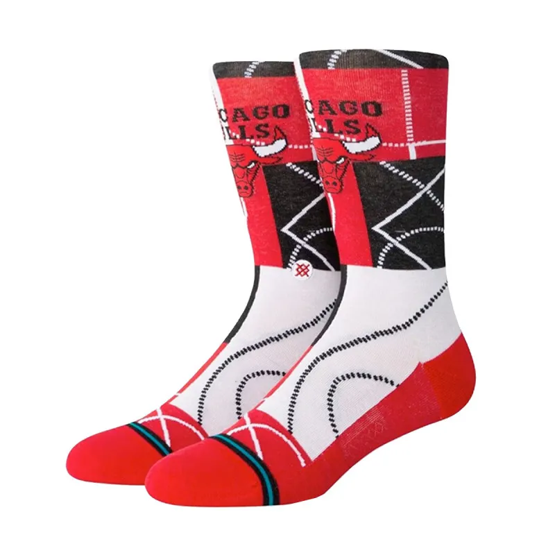 STANCE Sosete X NBA Chicago Bulls Zone Crew Socks 