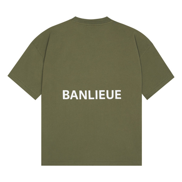 BANLIEUE Tricou B+ SCRIPT T-SHIRT 