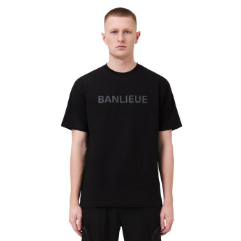 BANLIEUE Tricou B+ REFLECTIVE PRINT T-SHIRT 