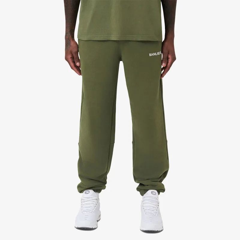 BANLIEUE Pantaloni de trening B+ SCRIPT SWEATPANTS 