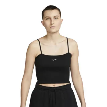 NIKE TRICOU FARA MANECI W NSW ESSNTL RIB CROP TOP 