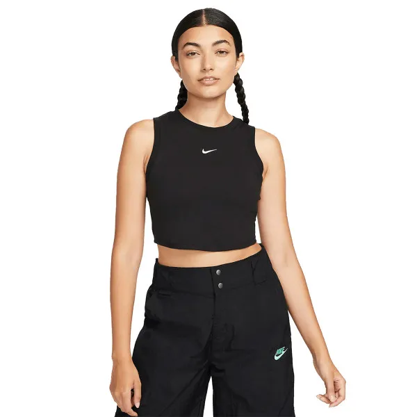 NIKE TRICOU FARA MANECI W NSW ESSNTL RIB CRP TANK 