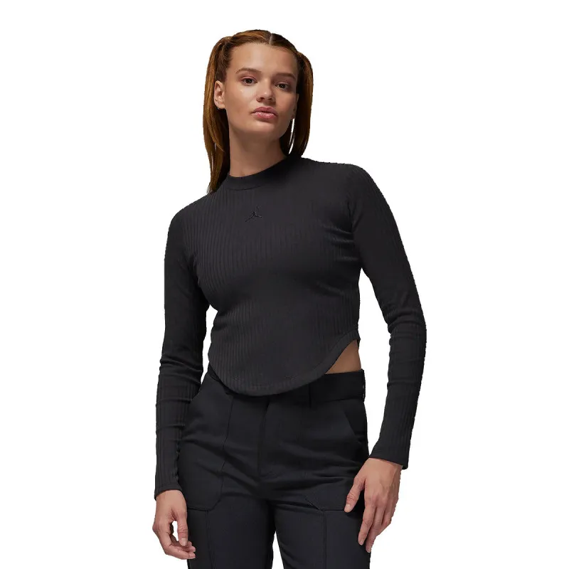 NIKE Tricou maneca lunga W J LS KNIT SLD TOP 2 