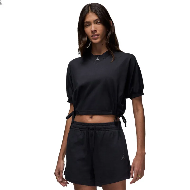 NIKE Tricou W J SS KNIT SLD TOP 