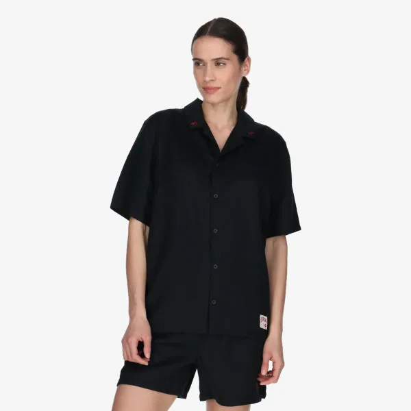 NIKE Tricou W J SS WVN SLD TOP 2 