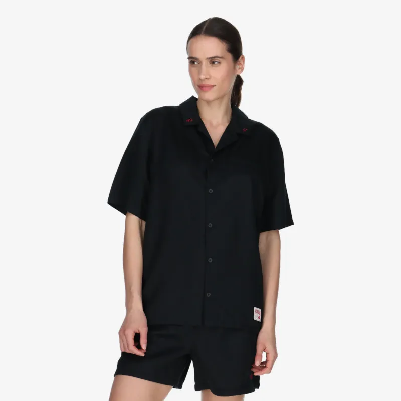 NIKE Tricou W J SS WVN SLD TOP 2 