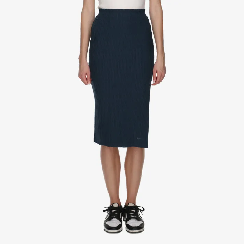 NIKE Fusta W NSW NK CHLL KNT RIB MD SKIRT 