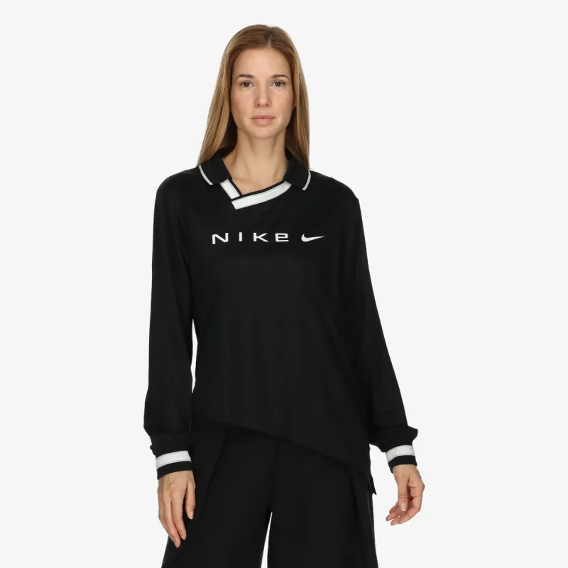 NIKE Tricou maneca lunga W NSW CLLCTN DF JQRD LSJSY OTG 