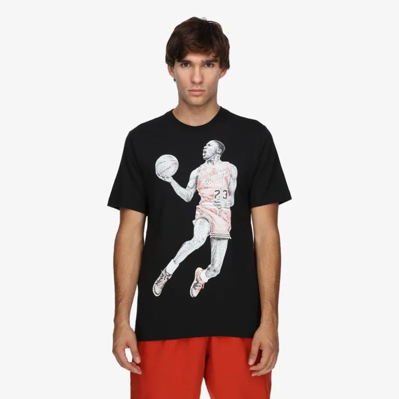 NIKE Tricou M J BRAND DOT MJ SS CREW 