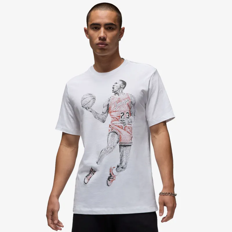 NIKE Tricou M J BRAND DOT MJ SS CREW 