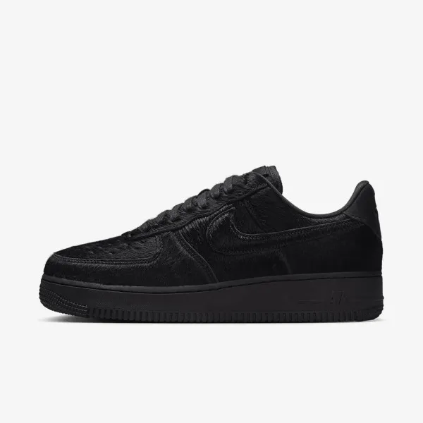 NIKE Pantofi Sport Air Force 1 Low “Black Pony Hair”