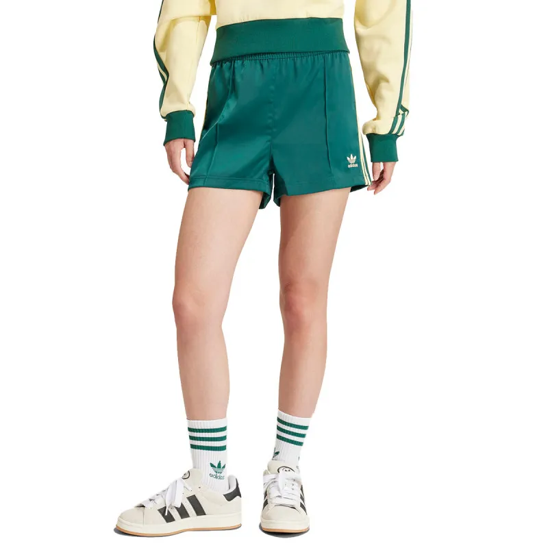 ADIDAS Pantaloni scurti 3-STRIPES SATIN SHORTS 