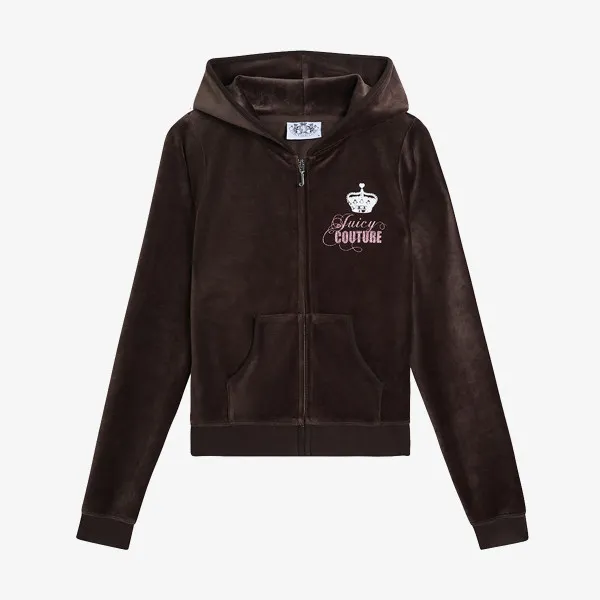 JUICY COUTURE Hanorac HER MAJESTY ROBYN HOODIE