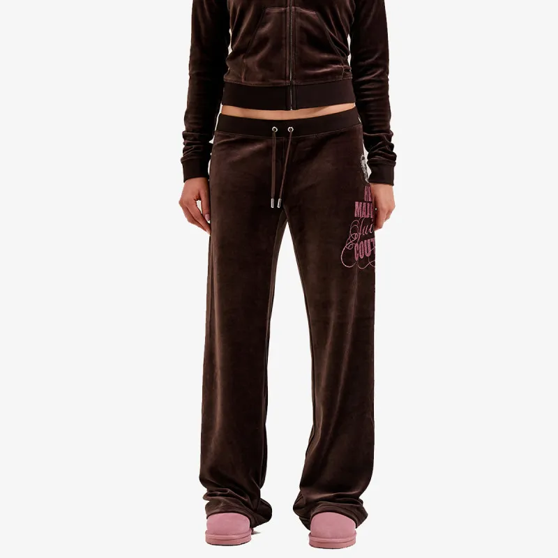 JUICY COUTURE Pantaloni de trening HER MAJESTY CAISA TRACKPANT 