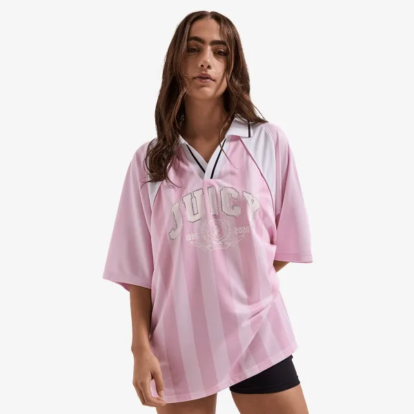 JUICY COUTURE Tricou JUICY FOOTBALL POLO 