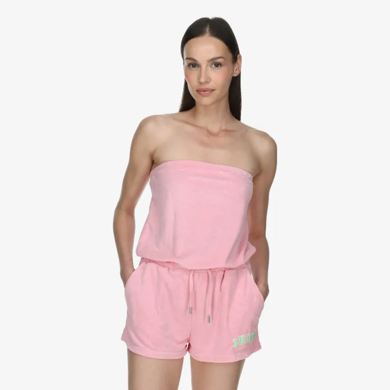 JUICY COUTURE Pantaloni scurti Bandeau Drawstring Romper 