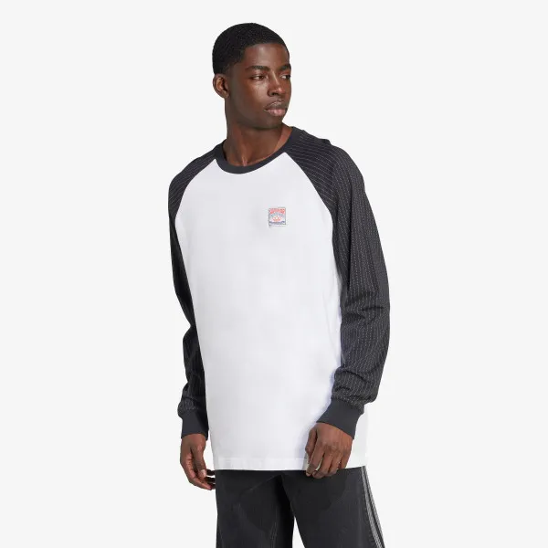 ADIDAS Tricou maneca lunga GRAPHIC LO TEE