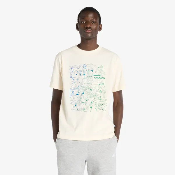 NEW BALANCE Tricou Athletics 