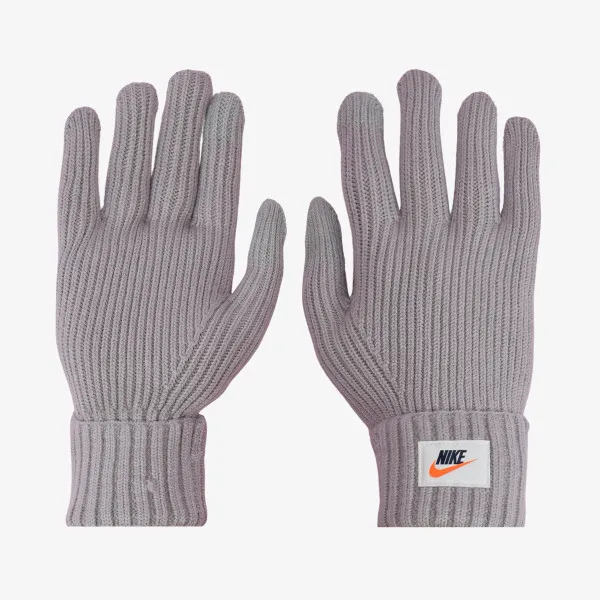 JR NIKE Manusi NIKE U CITY KNIT GLOVE COLLEGE GREY/SAIL