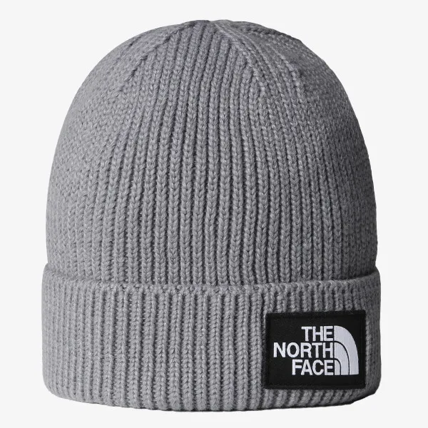 THE NORTH FACE PALARIE TNF LOGO BOX CUFFED BEANIE 