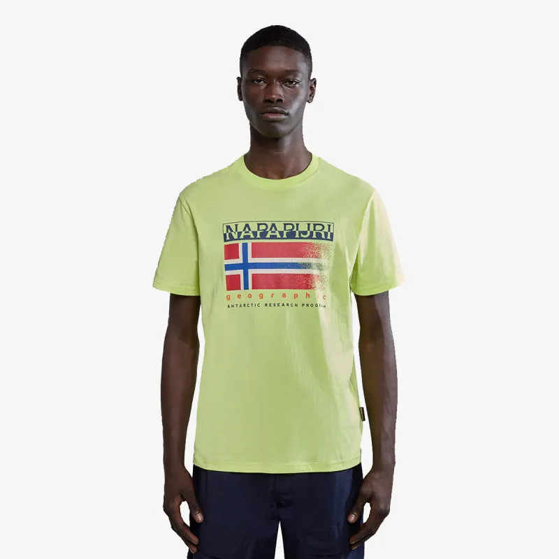 NAPAPIJRI Tricou S-KREIS Y1I YELLOW SUNNY 