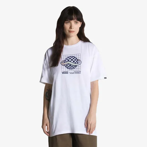 VANS Tricou MICRO TRAILS SS TEE White 