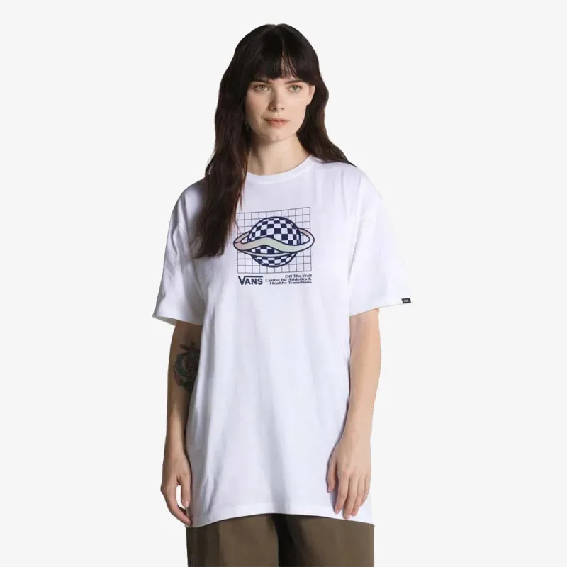 VANS Tricou MICRO TRAILS SS TEE White 